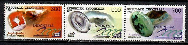 Znaczek Indonezja 1997 Mi 1695-1697 Czyste **