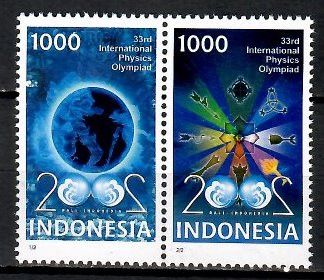 Znaczek Indonezja 2002 Mi 2186-2187 Czyste **