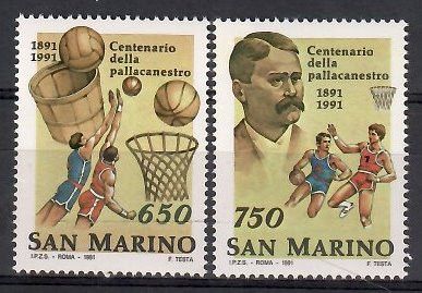 Znaczek San Marino 1991 Mi 1477-1478 Czyste **