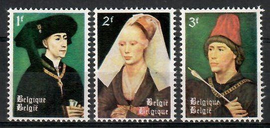 Znaczek Belgia 1964 Mi 1360-1362 Czyste **