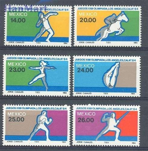 Znaczek Meksyk 1984 Mi 1898-1903 Czyste **