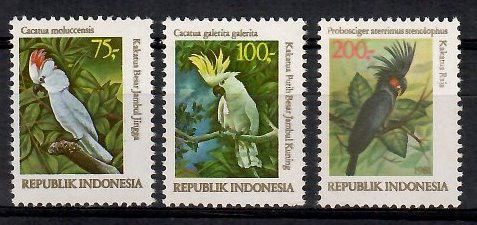 Znaczek Indonezja 1981 Mi 1030-1032 Czyste **