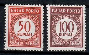 Znaczek Indonezja 1965 Mi por 27-28 Czyste **