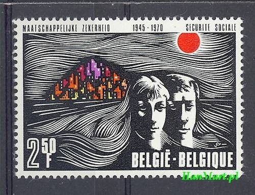 Znaczek Belgia 1970 Mi 1612 Czyste **