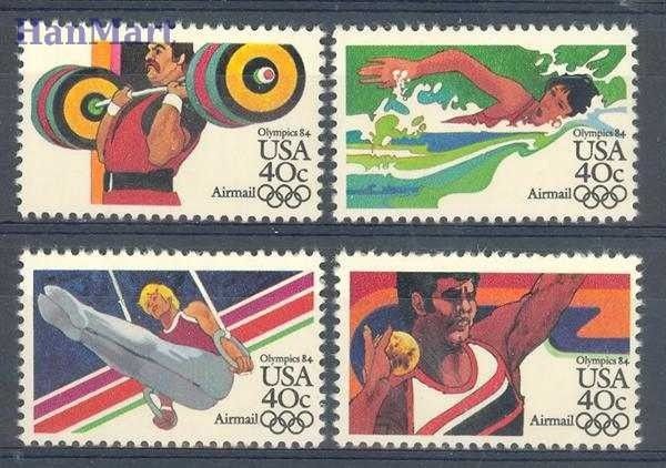 Znaczek USA 1983 Mi 1622-1625 Czyste **