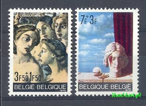 Znaczek Belgia 1970 Mi 1618-1619 Czyste **