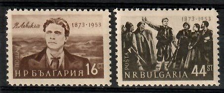 Znaczek Bułgaria 1953 Mi 844-845 Czyste **