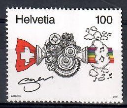 Znaczek Szwajcaria 2011 Mi 2227 Czyste **