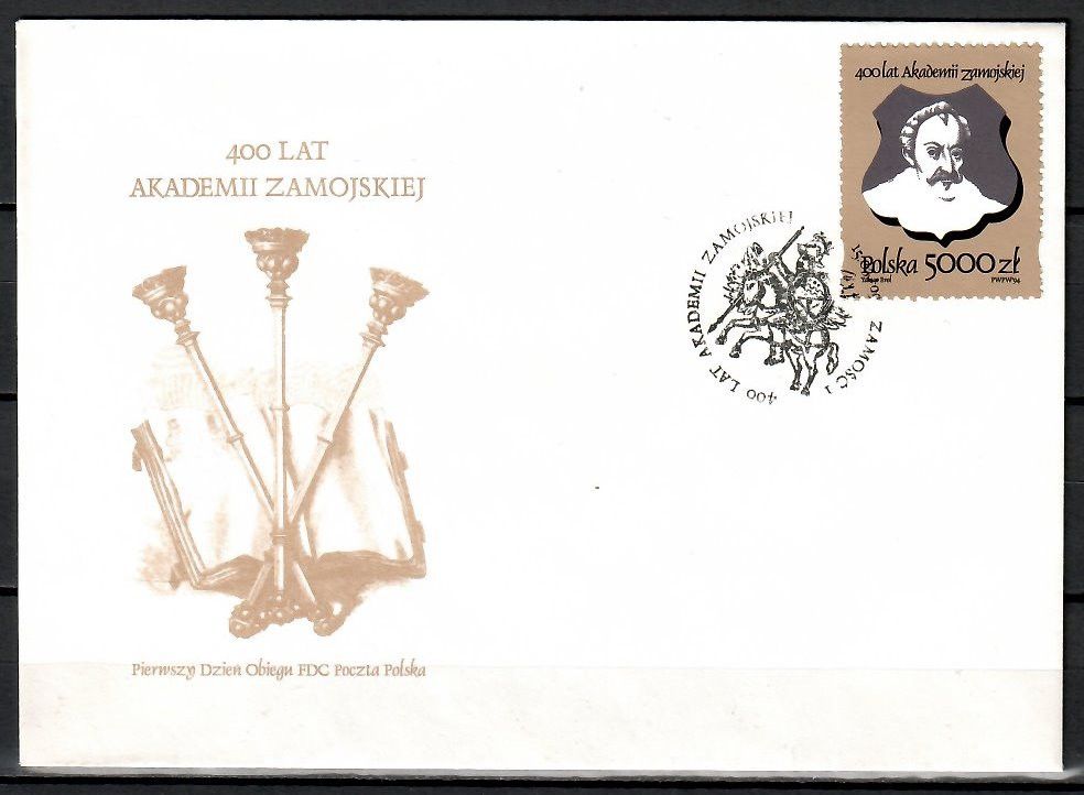 Znaczek Polska 1994 Mi 3482 Fi 3334 FDC