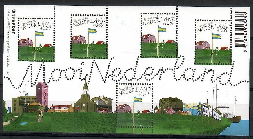 Znaczek Holandia 2005 Mi ark 2337 Czyste **