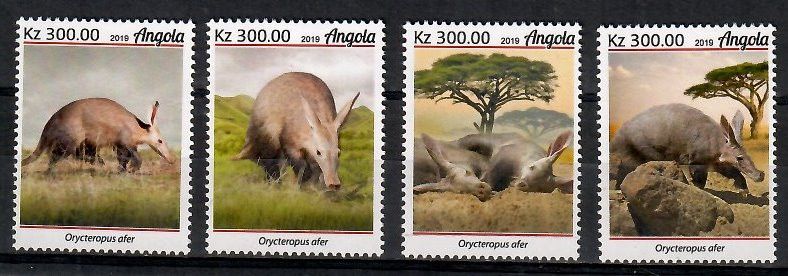 Znaczek Angola 2019 Mi 2260-2263 Czyste **