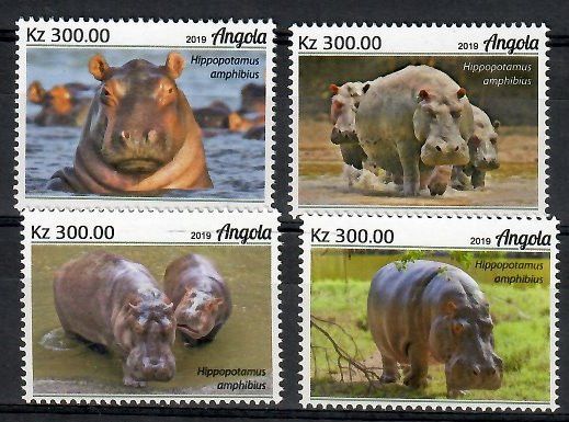 Znaczek Angola 2019 Mi 2275-2278 Czyste **