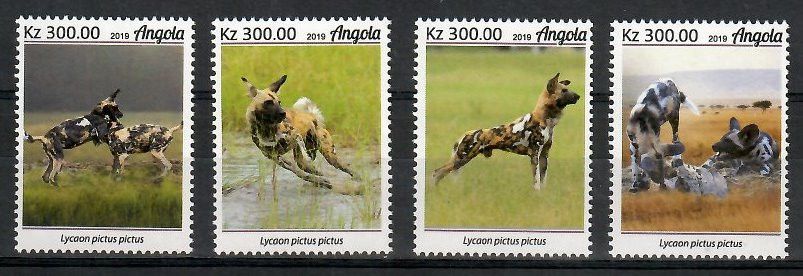 Znaczek Angola 2019 Mi 2285-2288 Czyste **
