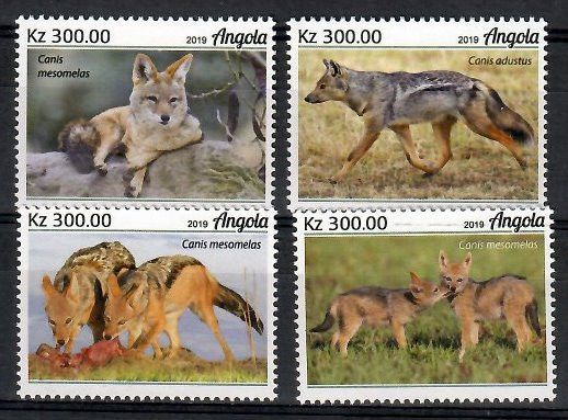Znaczek Angola 2019 Mi 2290-2293 Czyste **