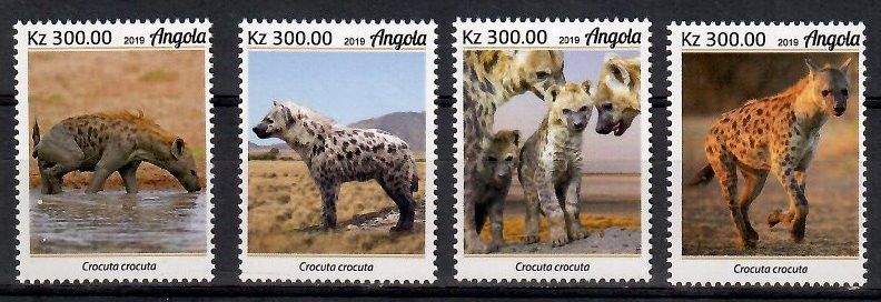 Znaczek Angola 2019 Mi 2300-2303 Czyste **