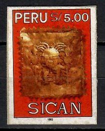 Znaczek Peru 1993 Mi 1482 Czyste **