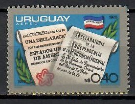 Znaczek Urugwaj 1975 Mi 1364 Czyste **