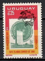 Znaczek Urugwaj 1976 Mi 1404 Czyste **