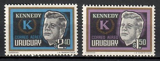 Znaczek Urugwaj 1965 Mi 990-991 Czyste **
