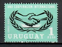 Znaczek Urugwaj 1966 Mi 1029 Czyste **