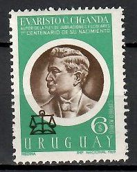 Znaczek Urugwaj 1970 Mi 1162 Czyste **