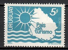 Znaczek Urugwaj 1970 Mi 1172 Czyste **