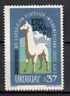 Znaczek Urugwaj 1971 Mi 1229 Czyste **