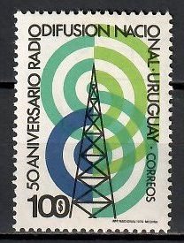 Znaczek Urugwaj 1974 Mi 1319 Czyste **