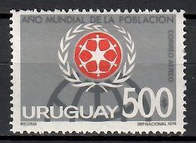 Znaczek Urugwaj 1974 Mi 1312 Czyste **