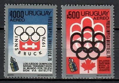 Znaczek Urugwaj 1975 Mi 1350-1351 Czyste **