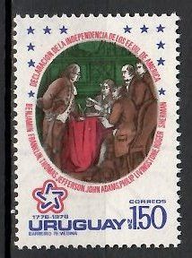 Znaczek Urugwaj 1976 Mi 1413 Czyste **