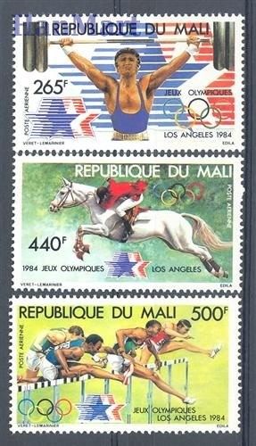 Znaczek Mali 1984 Mi 995-997 Czyste **