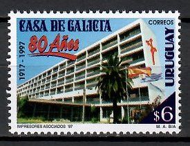 Znaczek Urugwaj 1997 Mi 2293 Czyste **
