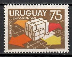 Znaczek Urugwaj 1974 Mi pak 96 Czyste **