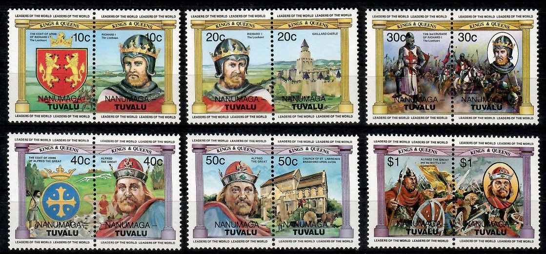 Znaczek Tuvalu 1984 Mi nag13-24 Czyste **