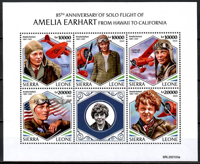 Znaczek Sierra Leone 2020 Mi ark 12086-12090 Czyste **