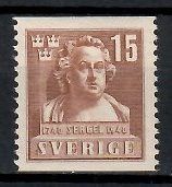Znaczek Szwecja 1940 Mi 279A Czyste **