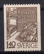 Znaczek Szwecja 1952 Mi 368C Czyste **