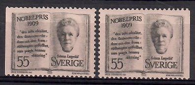 Znaczek Szwecja 1969 Mi 663Dl,Dr Czyste **