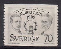 Znaczek Szwecja 1969 Mi 664A Czyste **