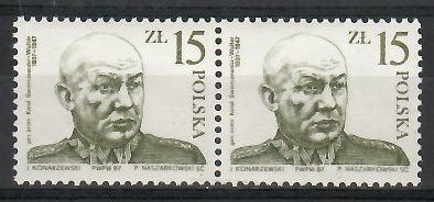 Znaczek Polska 1987 Mi 3089 Fi 2941 Czyste **