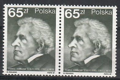 Znaczek Polska 1987