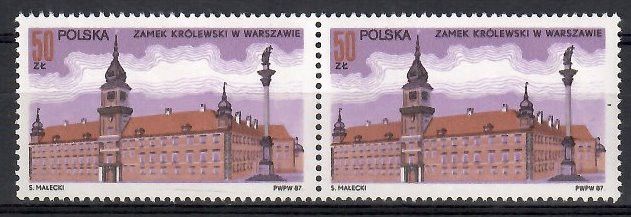 Znaczek Polska 1987