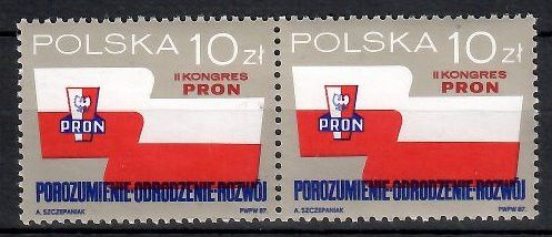 Znaczek Polska 1987 Mi 3091 Fi 2943 Czyste **