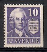 Znaczek Szwecja 1938