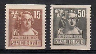 Znaczek Szwecja 1940