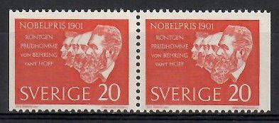 Znaczek Szwecja 1961 Mi 482Dl,Dr Czyste **