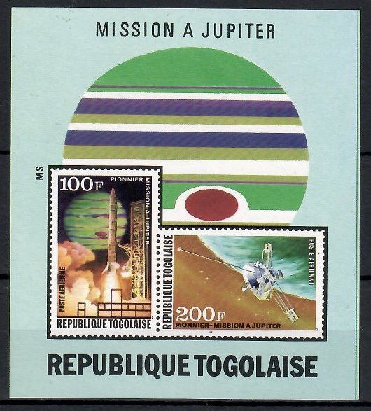 Znaczek Togo 1974 Mi bl 86B Czyste **