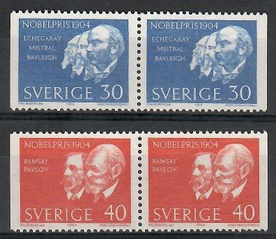 Znaczek Szwecja 1964 Mi 529-530Dl,Dr Czyste **