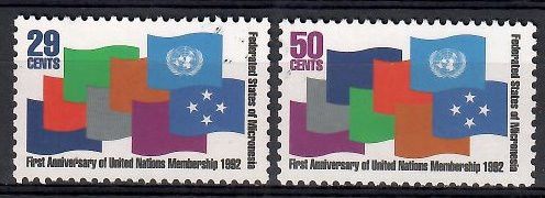 Znaczek Mikronezja 1992